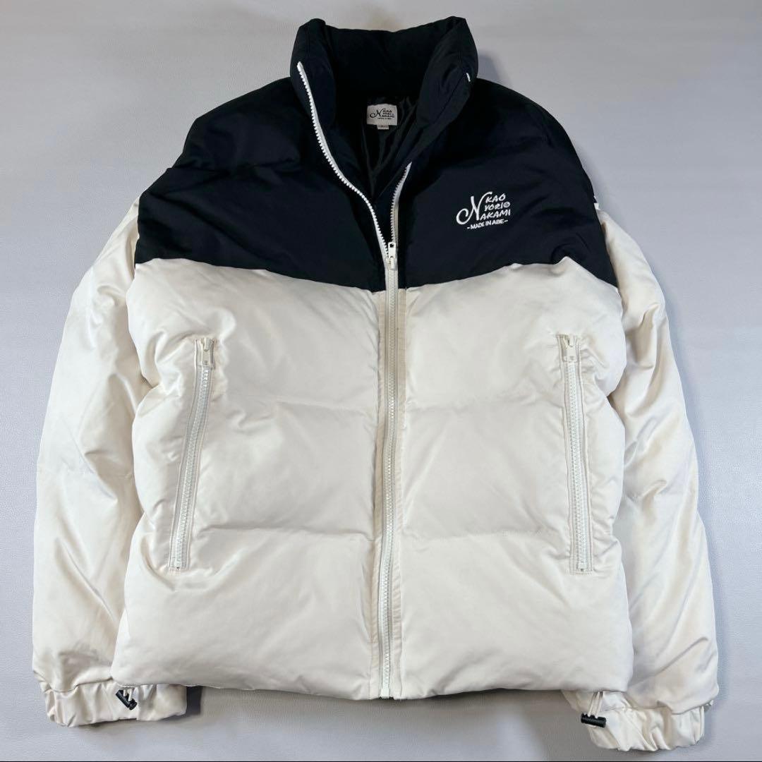 ​Kaoyorinakami ダウンジャケット　panel blouson check panel blouson | kaoyorinakami