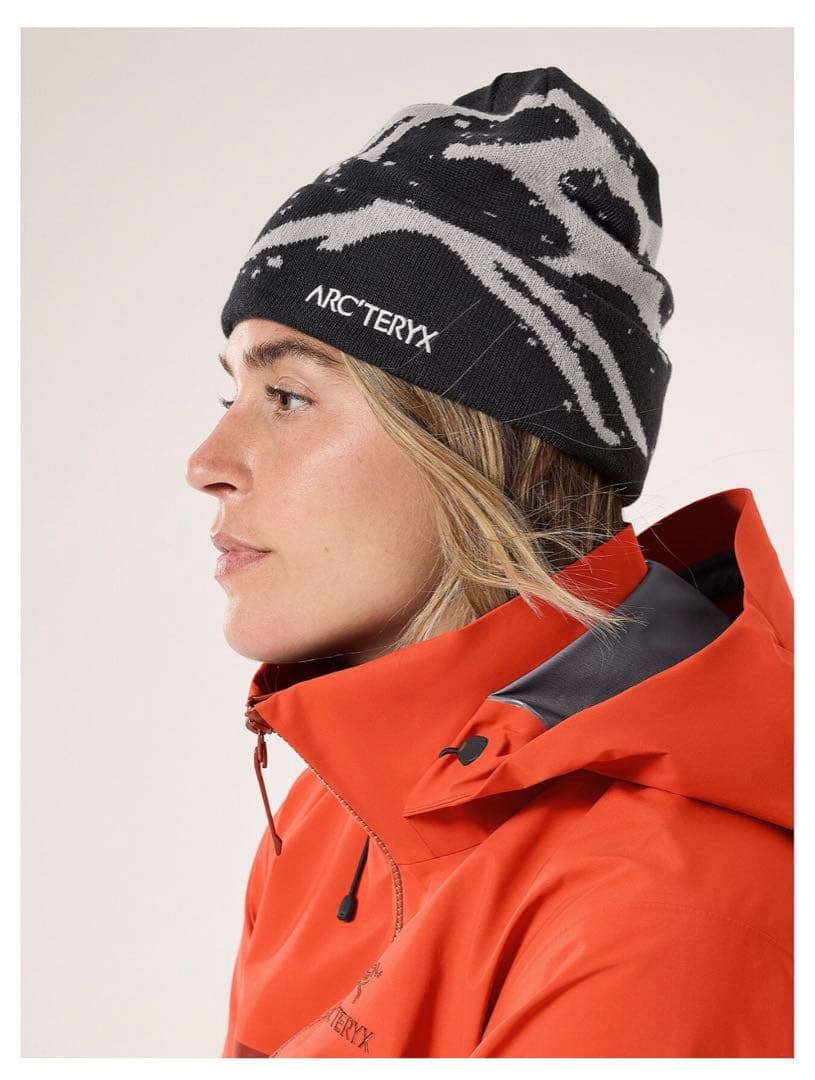 深水光太着用】ARC'TERYX Grotto toque Black - メルカリ