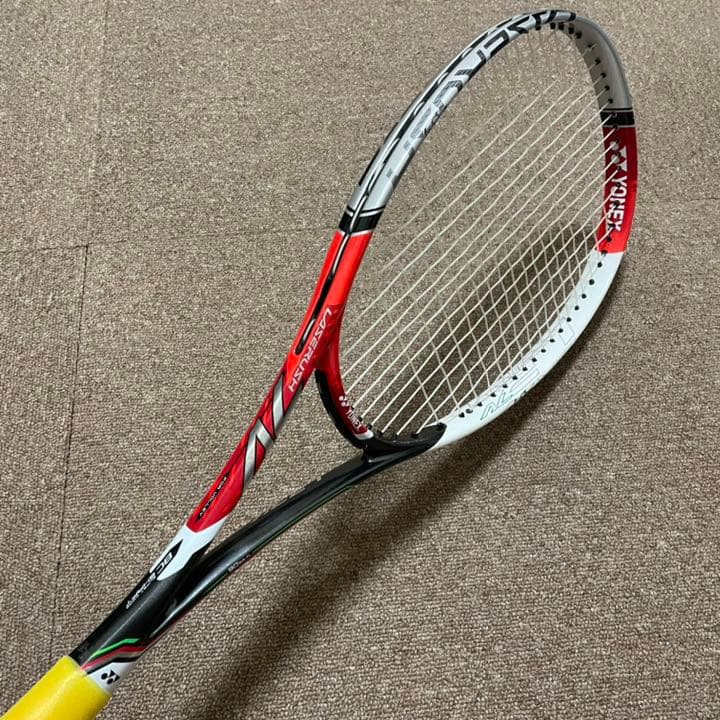 ソフトテニスラケット レーザーラッシュ 7v - メルカリ
