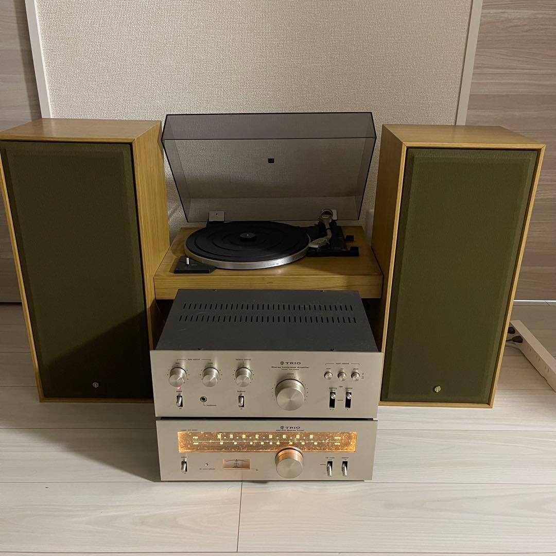 【らぶり】TRIO システムコンポ レコードプレーヤー KENWOOD ① 楽天市場】トリオ レコード プレーヤーの通販