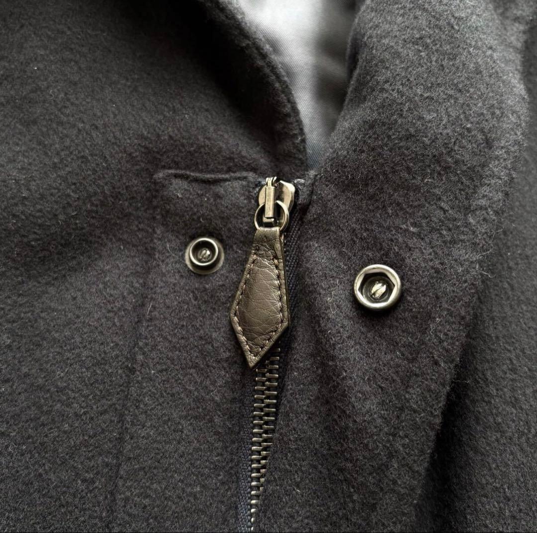 極美品✨エルメネジルドゼニア 最高級革タグ カシミヤ100% チェスター