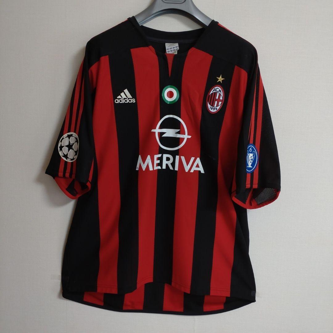 マルディーニ ユニフォーム ACミラン アディダス 実使用 - メルカリ