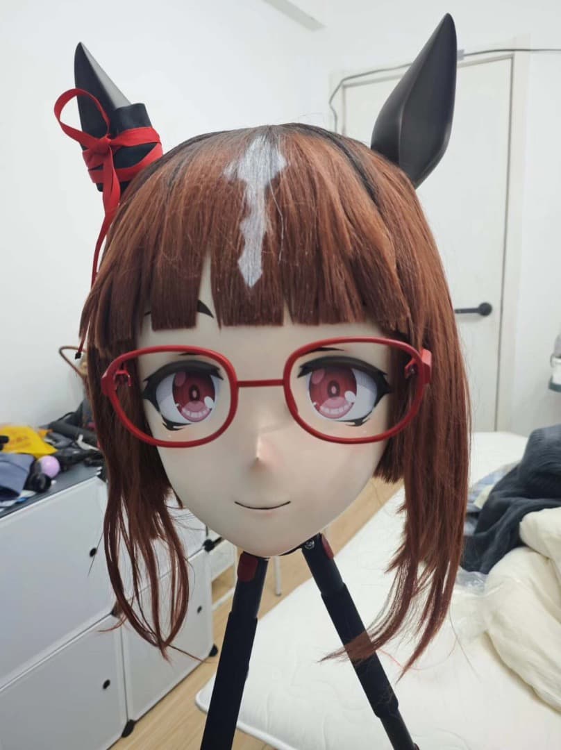 即納 創昇 全頭マスク コスプレ 着ぐるみ kigurumi 二次元 - メルカリ