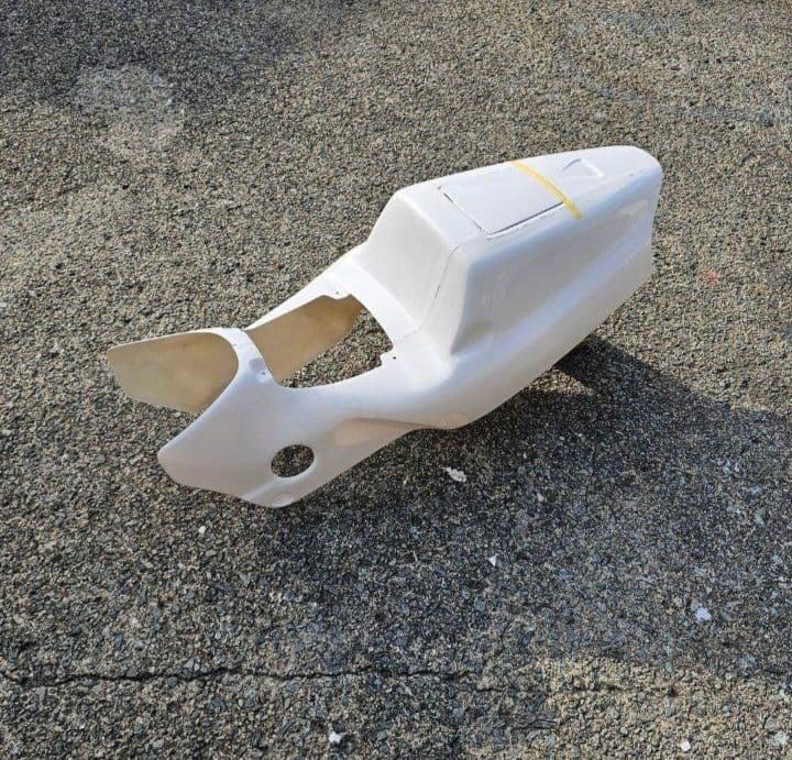 FRP製 NS-1用 全年式対応 Nタイプシートカウル 社外テール用 - メルカリ