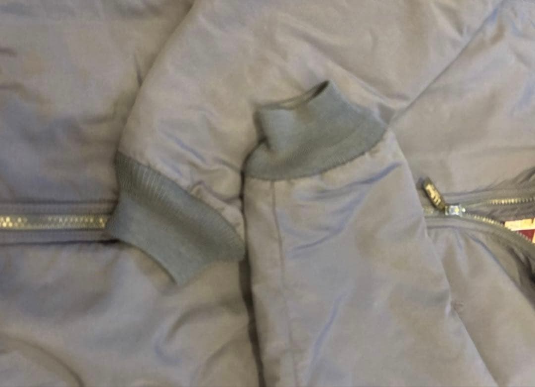 L.L.BEAN ウォームアップジャケット　ネイビー　ボルド　古着　M