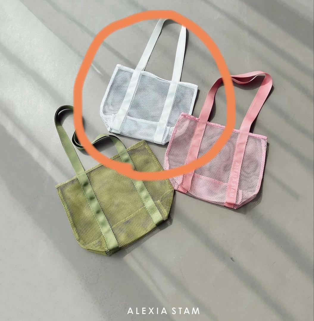新品未使用】ALEXIA STAM メッシュバッグ - メルカリ