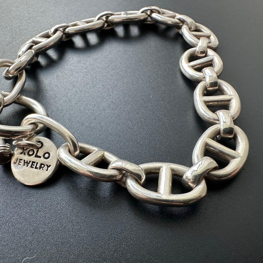 アクセサリー Xolo Jewerly Anchor Link Bracelet -10mm-