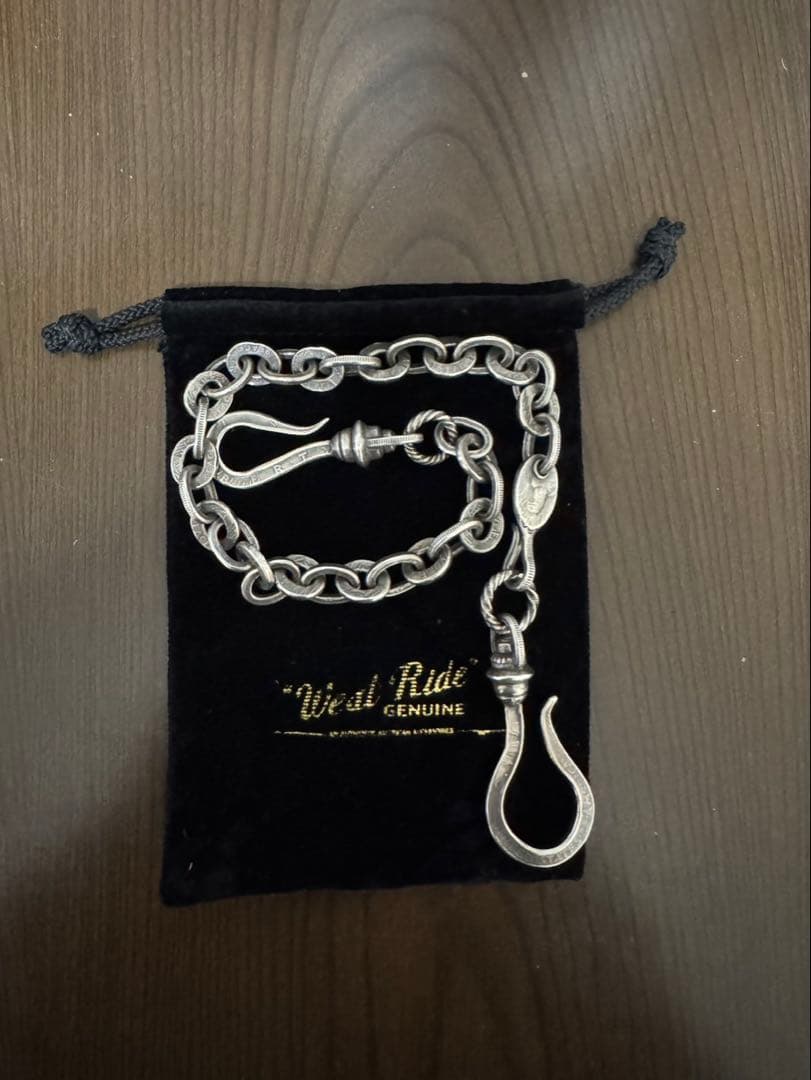 ウエストライド WESTRIDE シルバーウォレットチェーン ウエストライド シルバーウォレットチェーン WESTRIDE:SILVER LINE