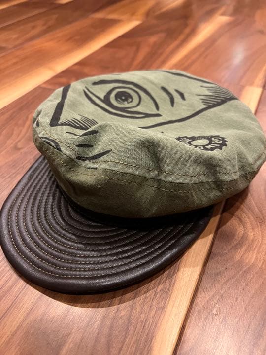 Boab leather works ×GRINDLODGE キャップ Boab leather works GRINDLODGE キャップ LBoab レザーワークス×グ