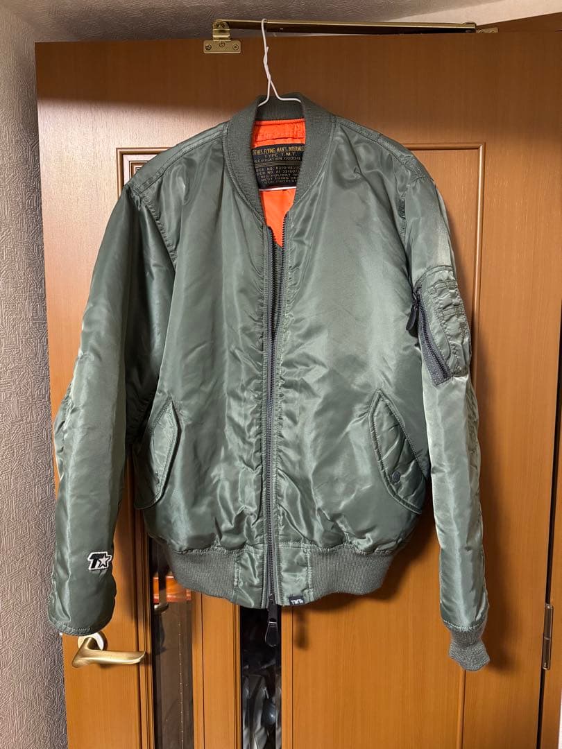 u*8様 AVIREX TMT MA-1 カーキ Lサイズ - メルカリ