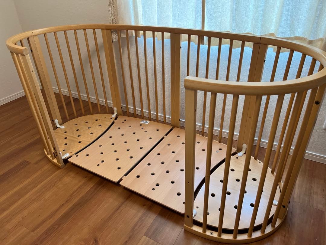 STOKKE ストッケ スリーピーベッド ベビーベッド 拡張板付き - メルカリ