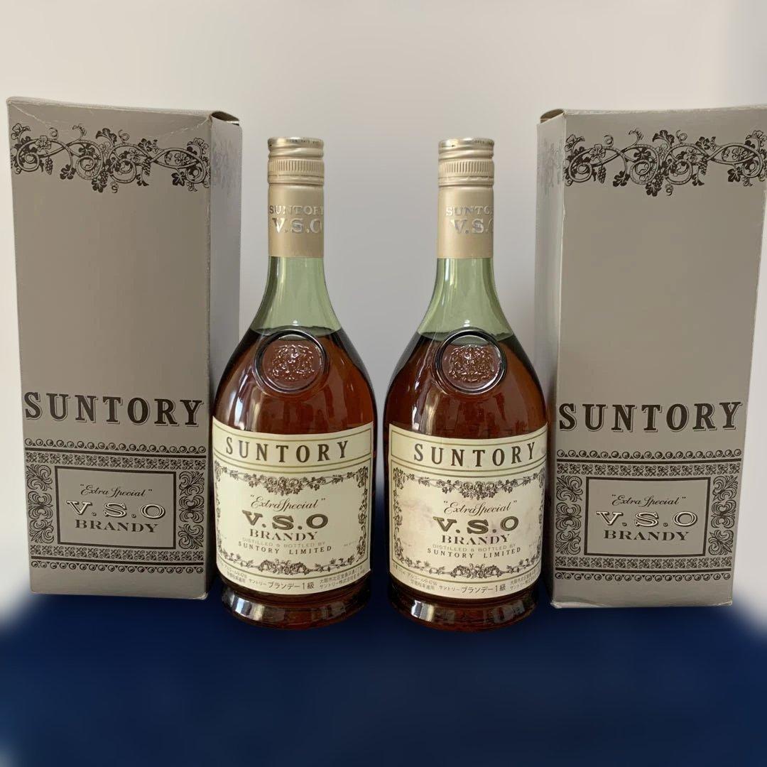 古酒】ブランデー1級 サントリーV.S.O 2本 - メルカリ