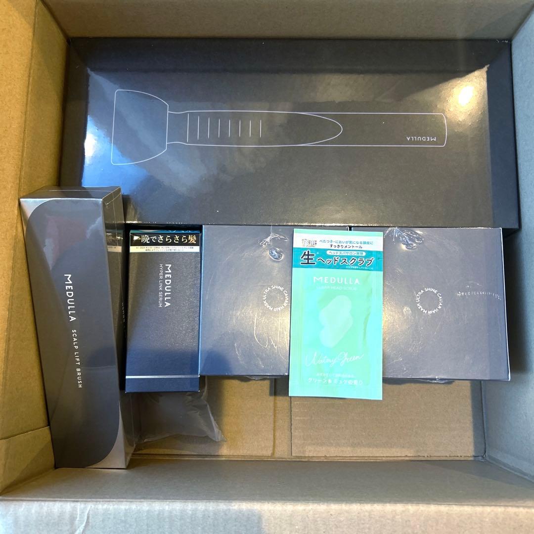 未開封 MEDULLA メデュラソニックシャインプロ6点セット 楽天市場】【期間限定20％OFF】 メデュラ 瞬感髪質改善セット 《選べる