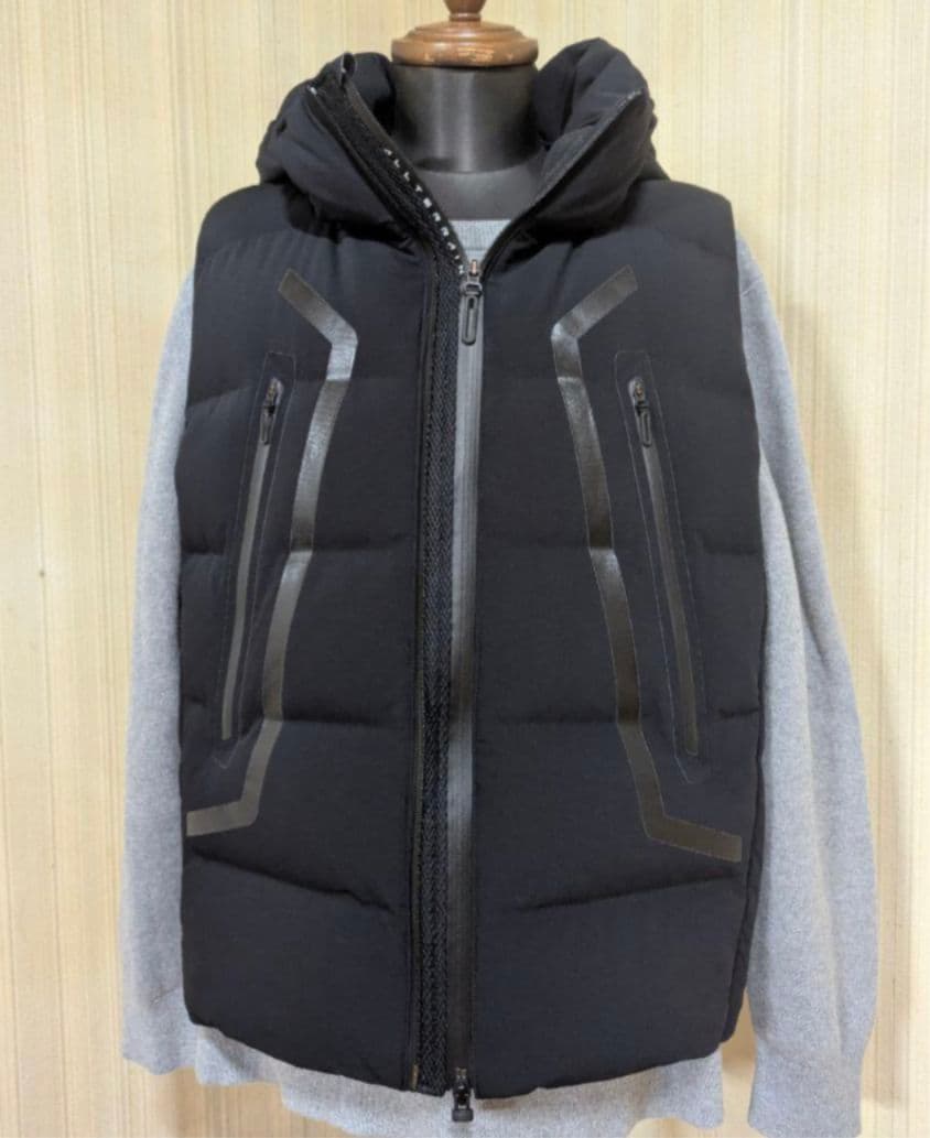 デサントオルテライン 水沢ダウン ベスト デュアリティ ブラック М 美