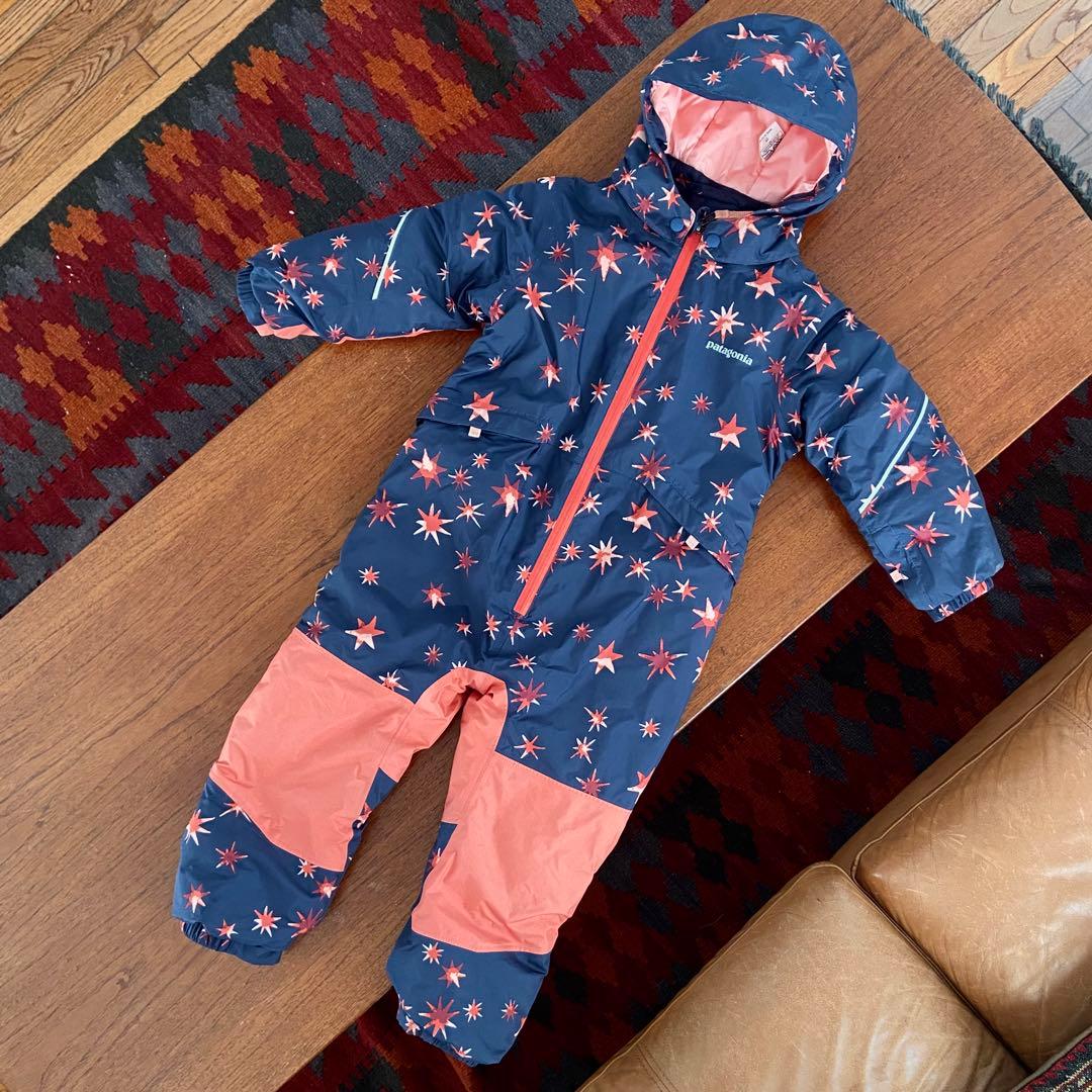 パタゴニア スノーウェア 3T 100センチ キッズ サイズ調整可能 - メルカリ