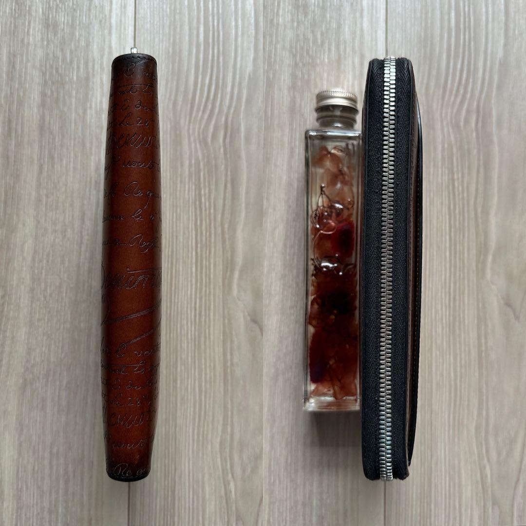 特注32万 ベルルッティ イタウバ レザー 財布 ミモザ スペシャル