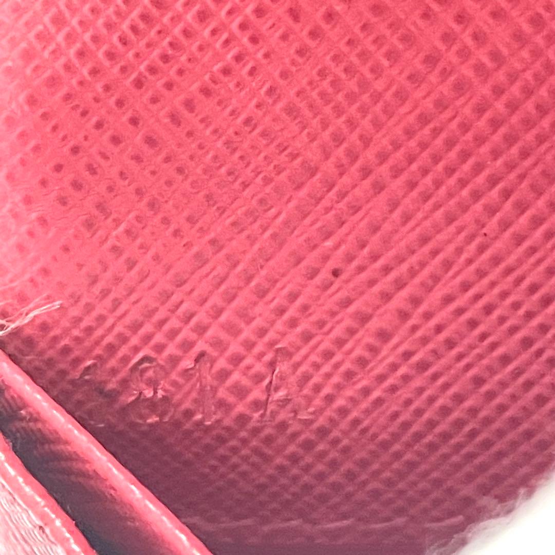 PRADA プラダ マルチカラー サフィアーノ 長財布 極美品 0115-①