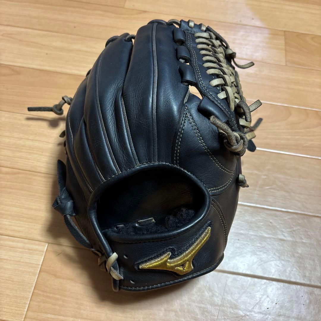 MizunoPro ミズノプロ 硬式用 内野手用 黒 Mizuno Pro ミズノプロ 硬式 グローブ グラブ 内野手用 限定皮革 高校