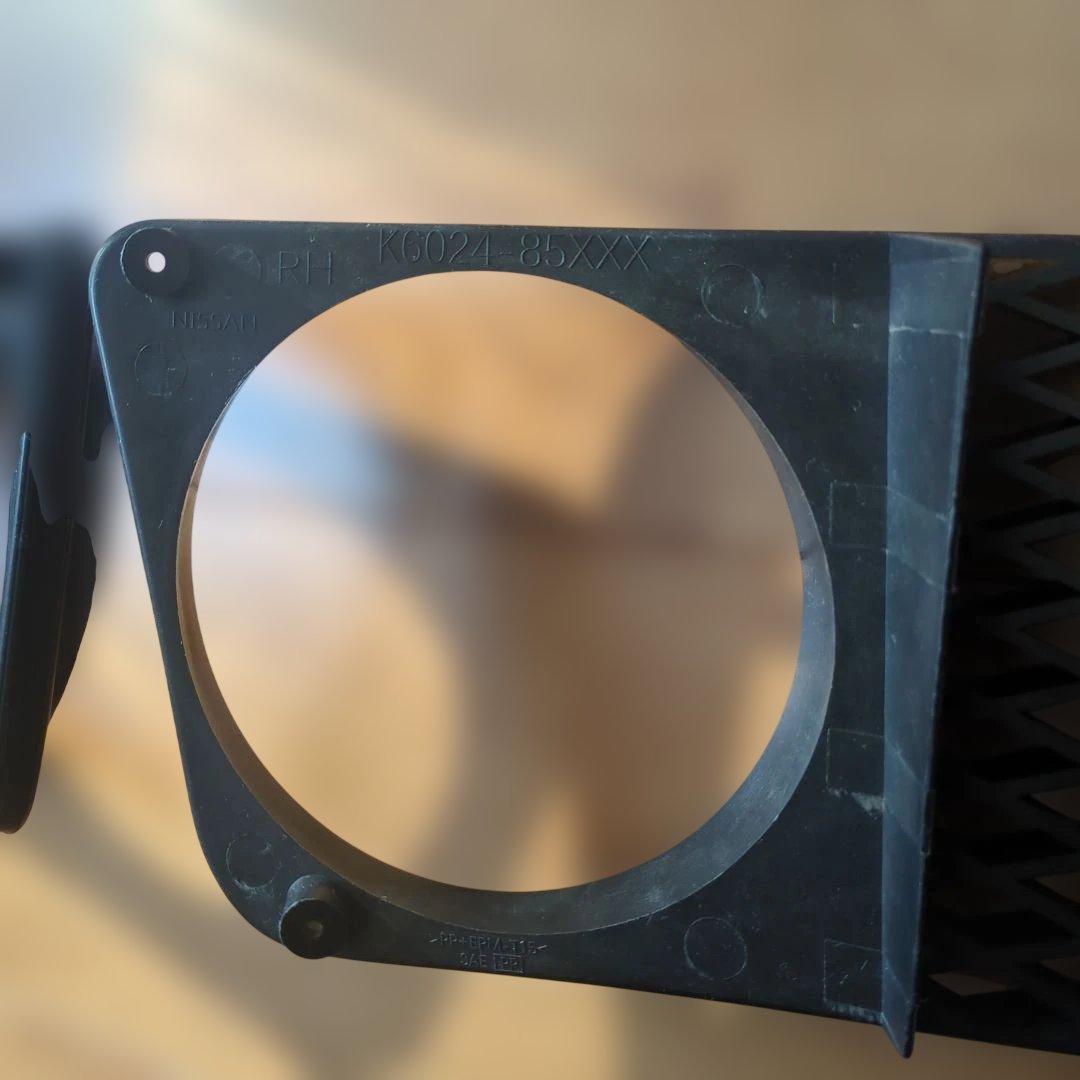 イ*島様 NISSAN S15 シルビア エアロバンパー用 フォグランプカバー