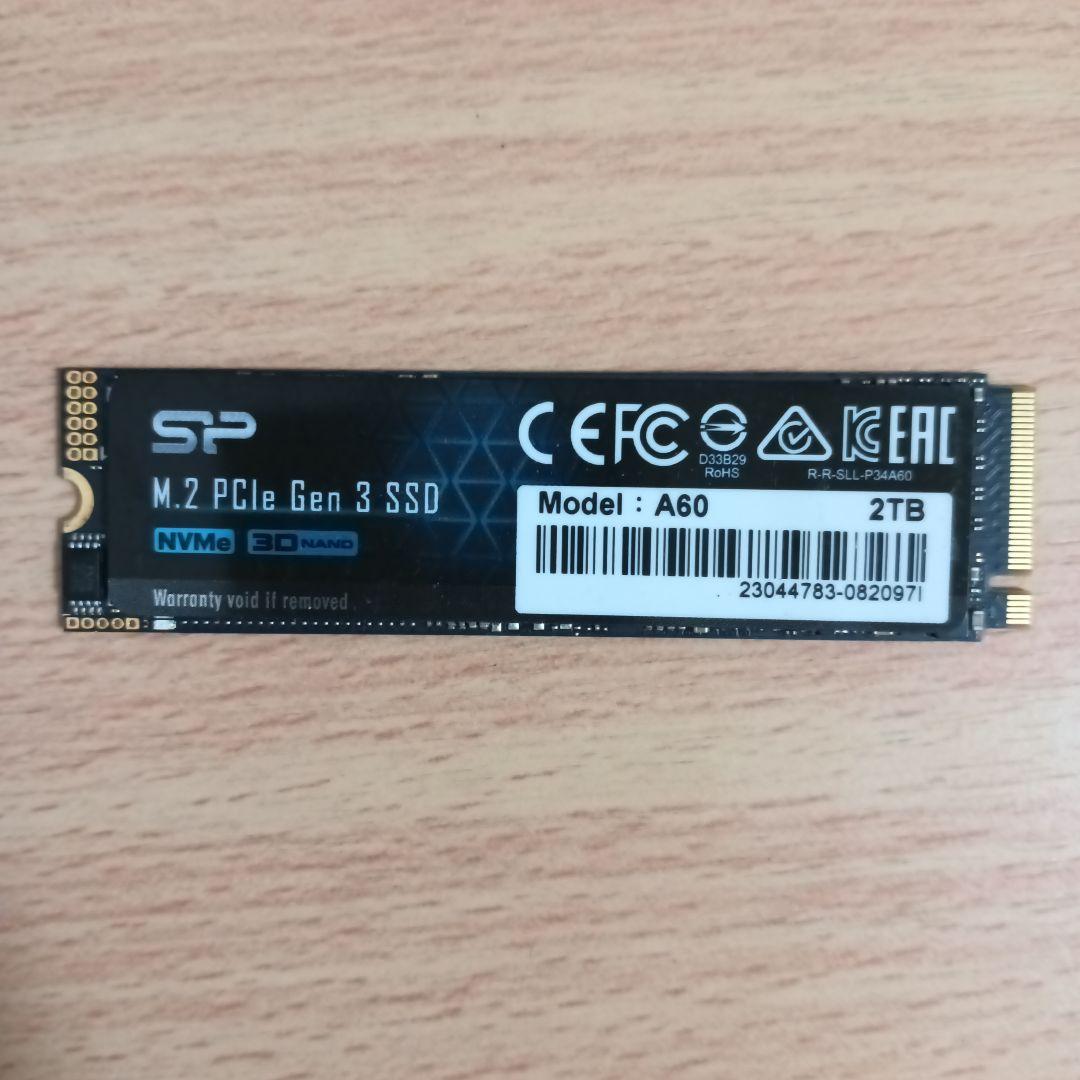 に*ず様 SP A60 2TB NVMe SSD M.2 PCIe Gen 3 Amazon.com: Silicon Power 2TB NVMe M.2 PCIe Gen3x4 2280 SSD Solid