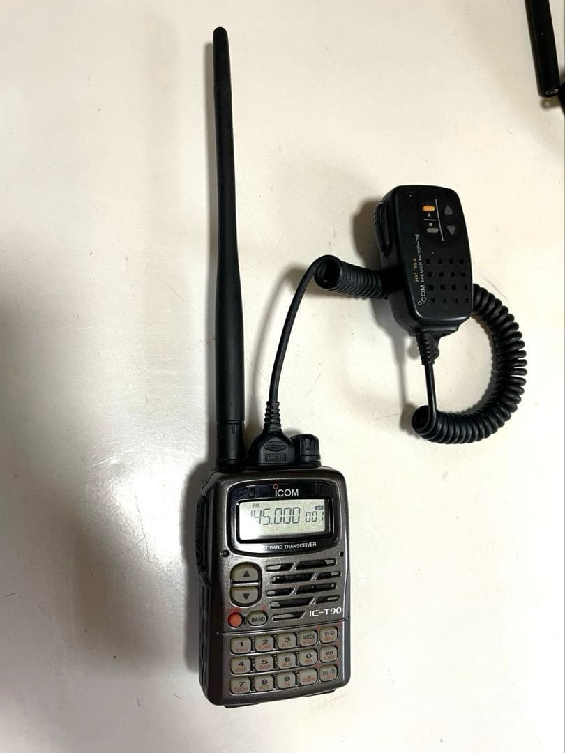 の*ん様 ☆美品☆ ICOM IC-T90 50/144/430MHz 14点セ