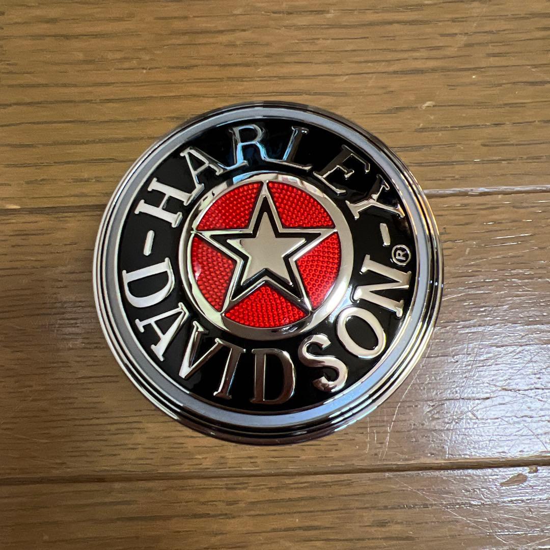 ハーレー スポーツスター 純正 タンクキャップ メダリオン 七宝焼き