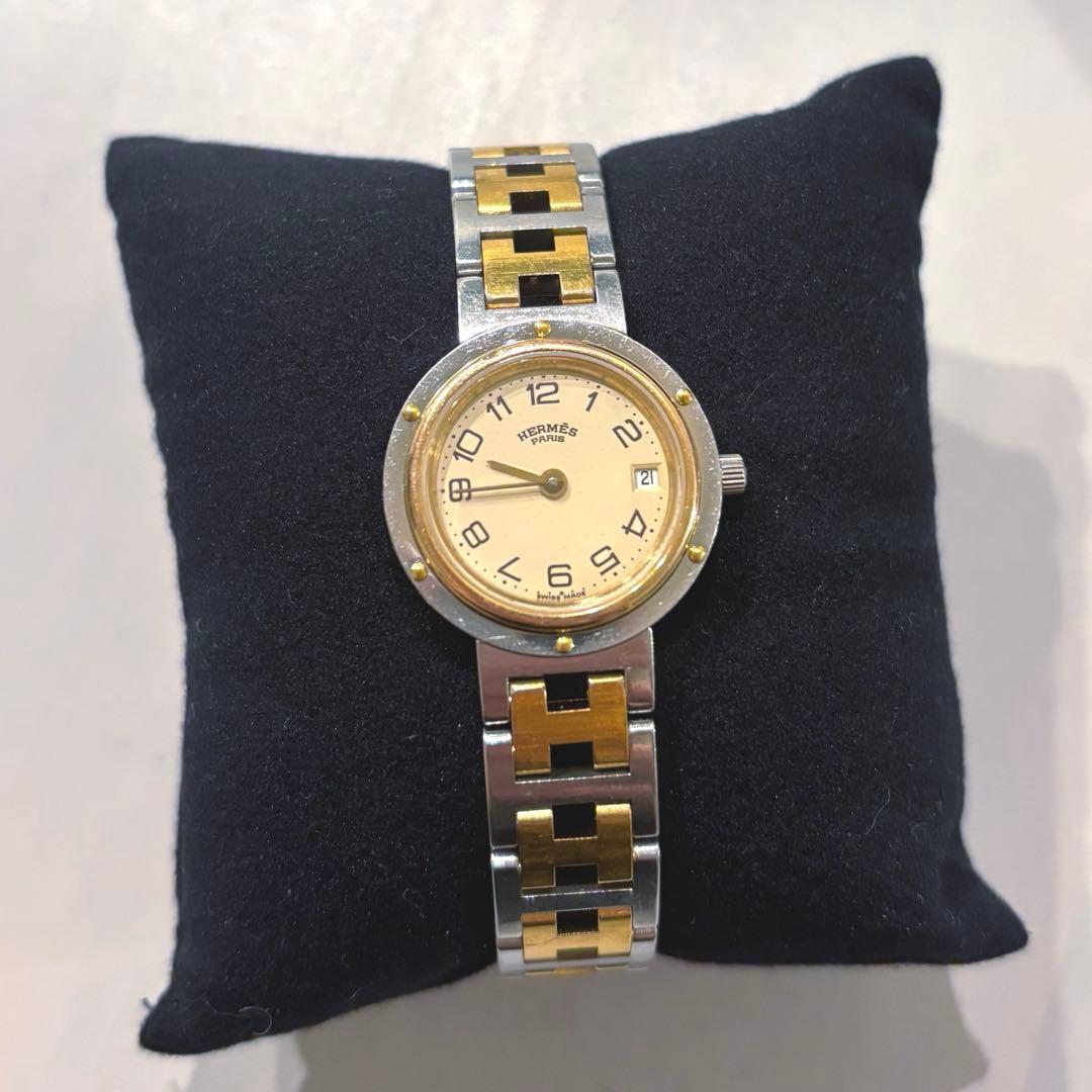 HERMES エルメス クリッパー 1コマ付き - メルカリ