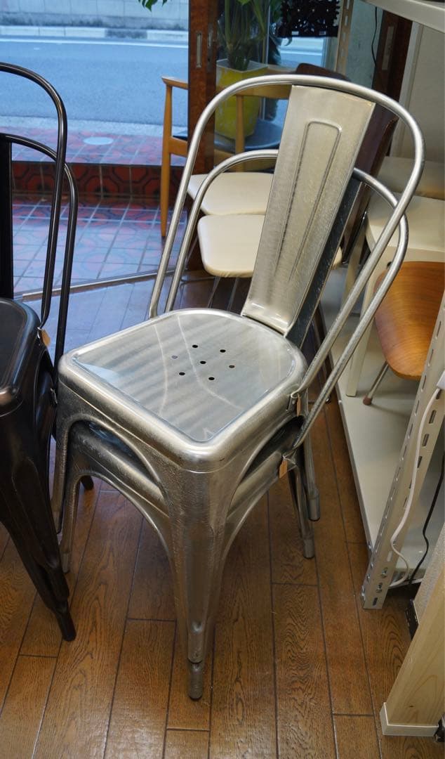 2脚セット】ADAL Aチェア リプロダクト シルバー