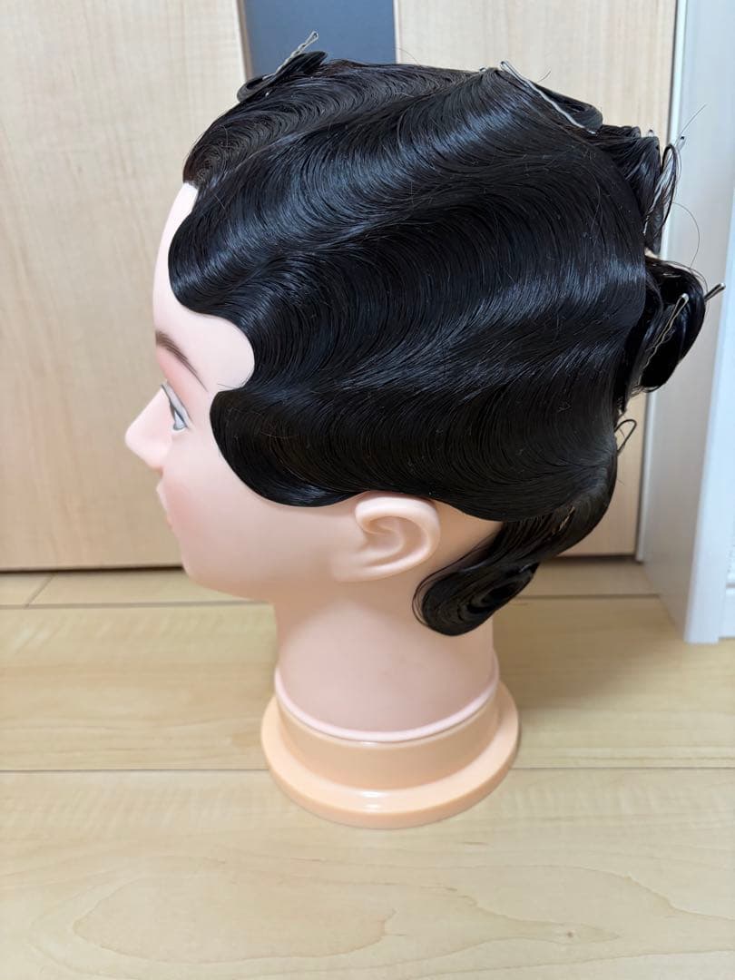 ほぼ新品✨国家試験合格者使用ウィッグ オールウェーブ1式 ローション