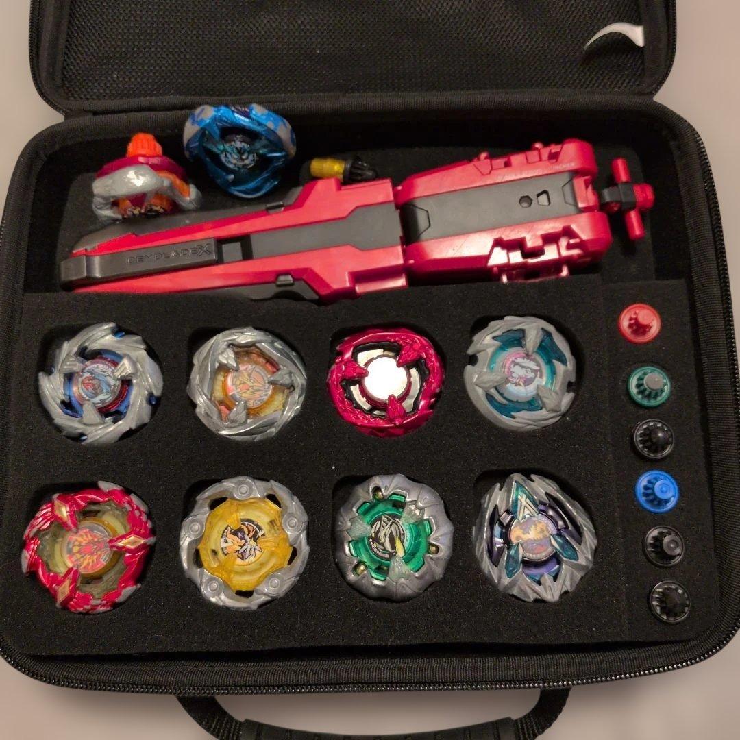ベイブレードX まとめ売り エクストリームスタジアム＆ベイ10種＆専用
