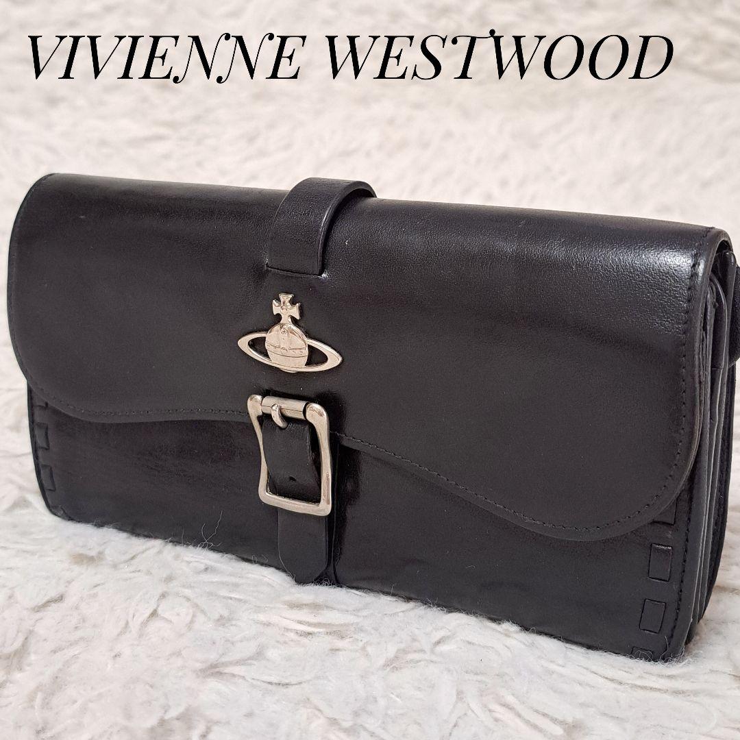 ヴィヴィアンウエストウッド 激レア✨廃盤 オーブ ベルト長財布 男女