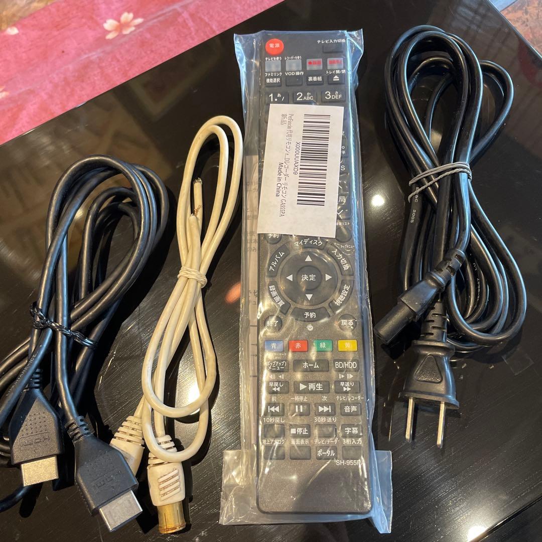 SHARP BD-HDW25ブルーレイ 2番組W録画 新リモ等付 感動美品！