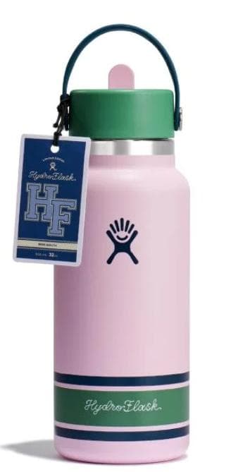 【限定品】 ハイドロフラスク 32oz ストロー付水筒 キャンパスピンク HYDRO FLASK（ハイドロフラスク） 正規品 限定 グリマー ワイド