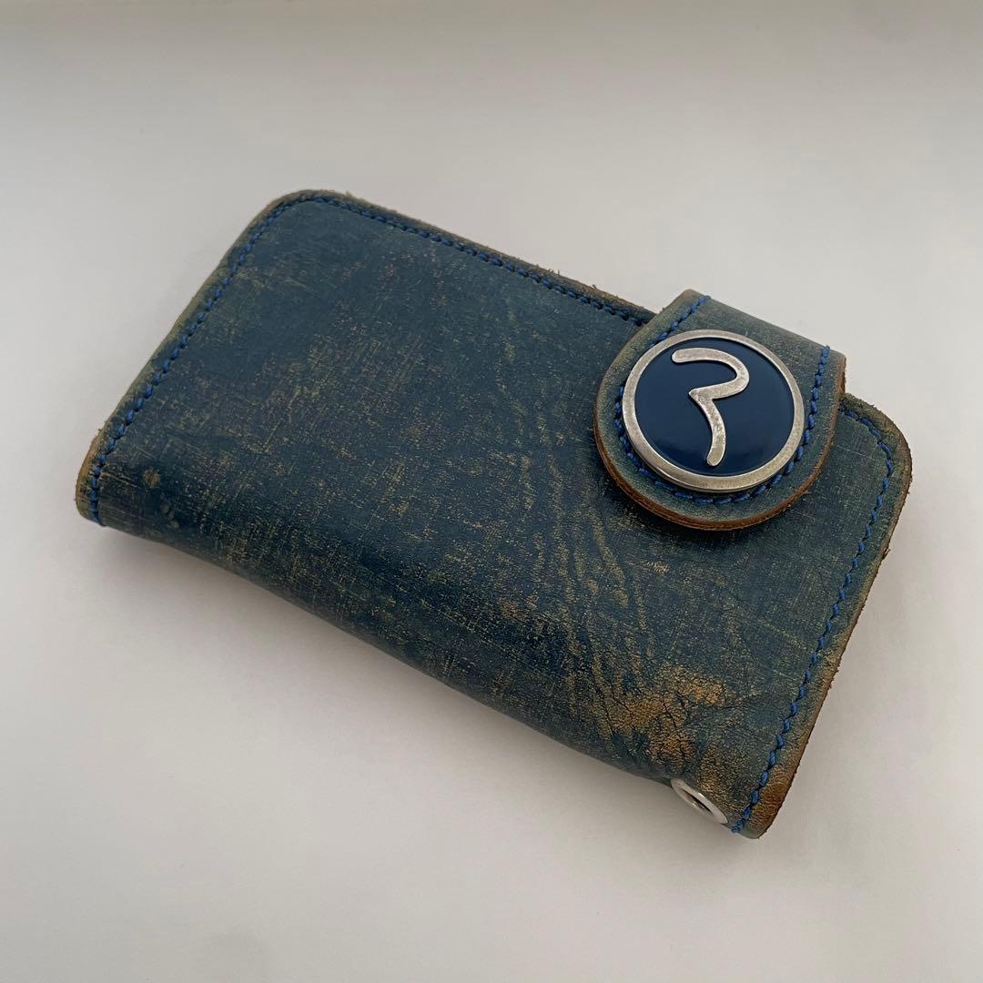 希少】EVISU エヴィス ど根性ウォレット ミニ財布 インディゴ - メルカリ
