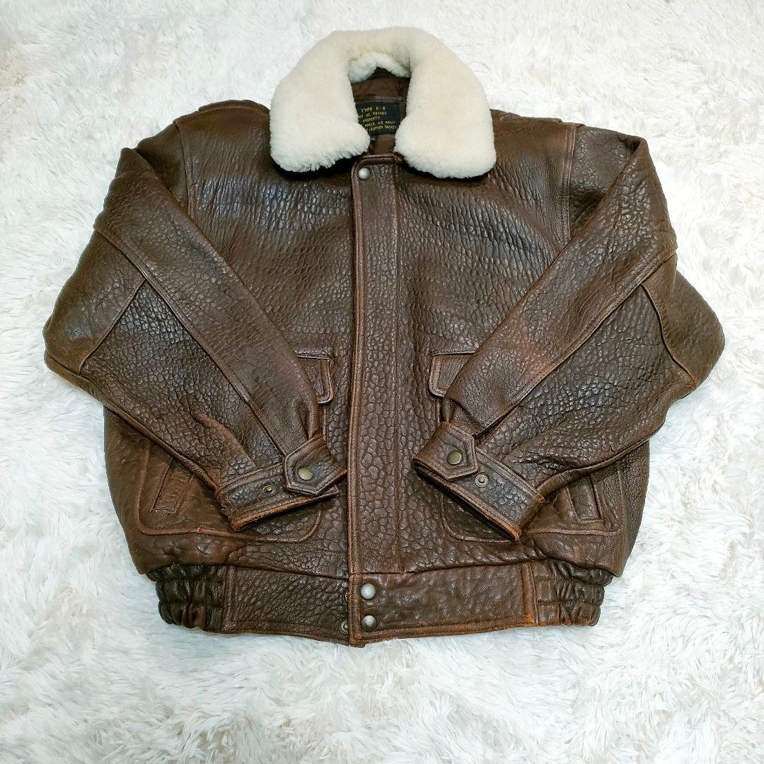 TYPE K-6 フライトジャケット ブラウン LL - メルカリ