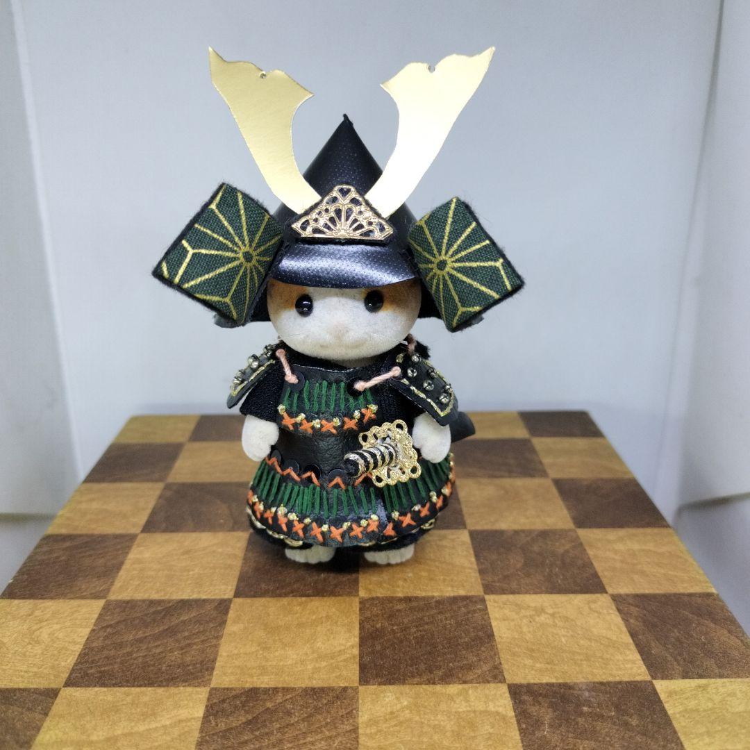 シルバニア ファミリー ハンドメイド 五月人形 (ふかみどり） - メルカリ