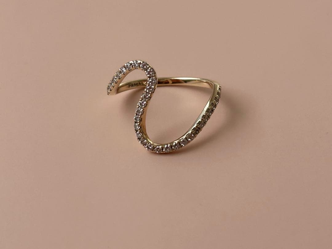 Erieさん専用 PRMAL MASSIVE WAVE RING（保証書あり） - メルカリ