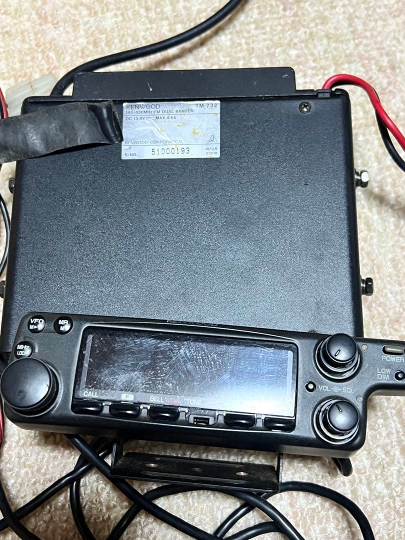 KENWOOD TM-732 受信機 144/430MHz ジャンク Yahoo!オークション - ケンウッド TM-732 144/430MHz 無線機 受信改造