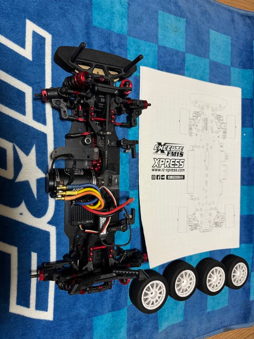 エクスプレス EXPRESS XM1S 1/10 Mシャーシ Xpress Execute XM1 1/10 Competition 4WD Mini Touring Car Kit