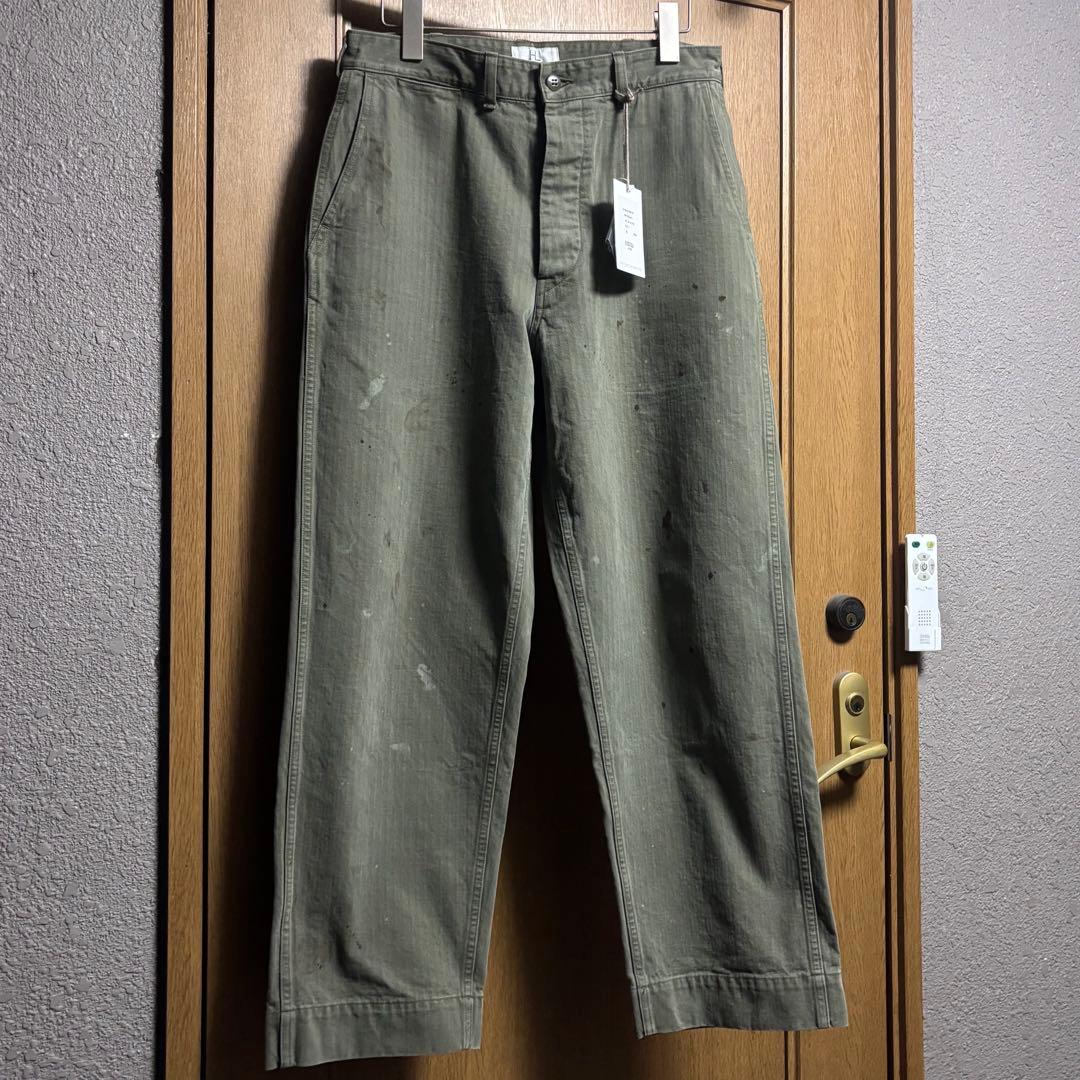 パンツ HERILL 24AW \"USMC HBTPants\" -Olivedrab-