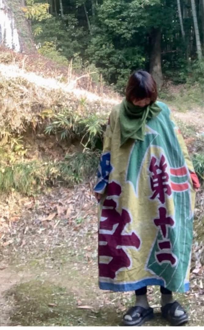 大漁旗リメイクワンピ - メルカリ