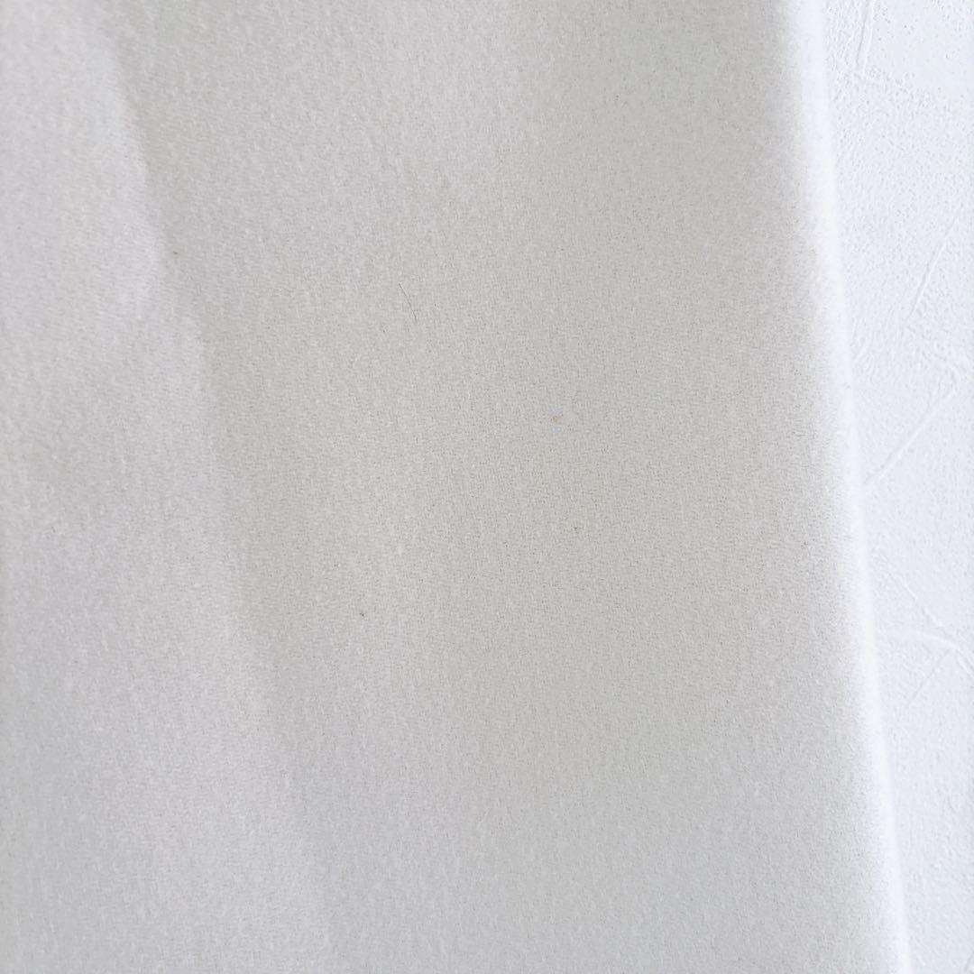 《新品》MAISON SPECIAL ローエッジコート S140メルトン 白 F