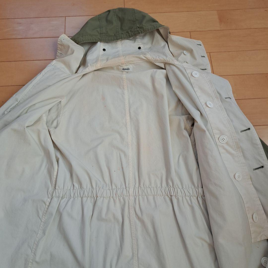 j.s.luxe chimala チマラ コットン ミリタリー フーデッドコート