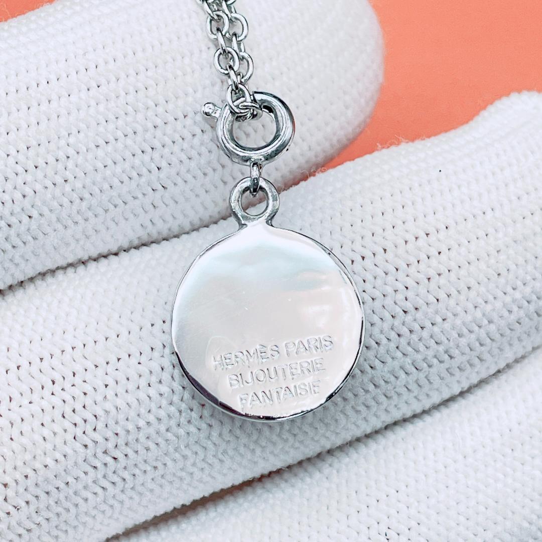 ◇エルメス◇新品仕上済 セリエ ネックレス ペンダント 小 シルバー 4.47g