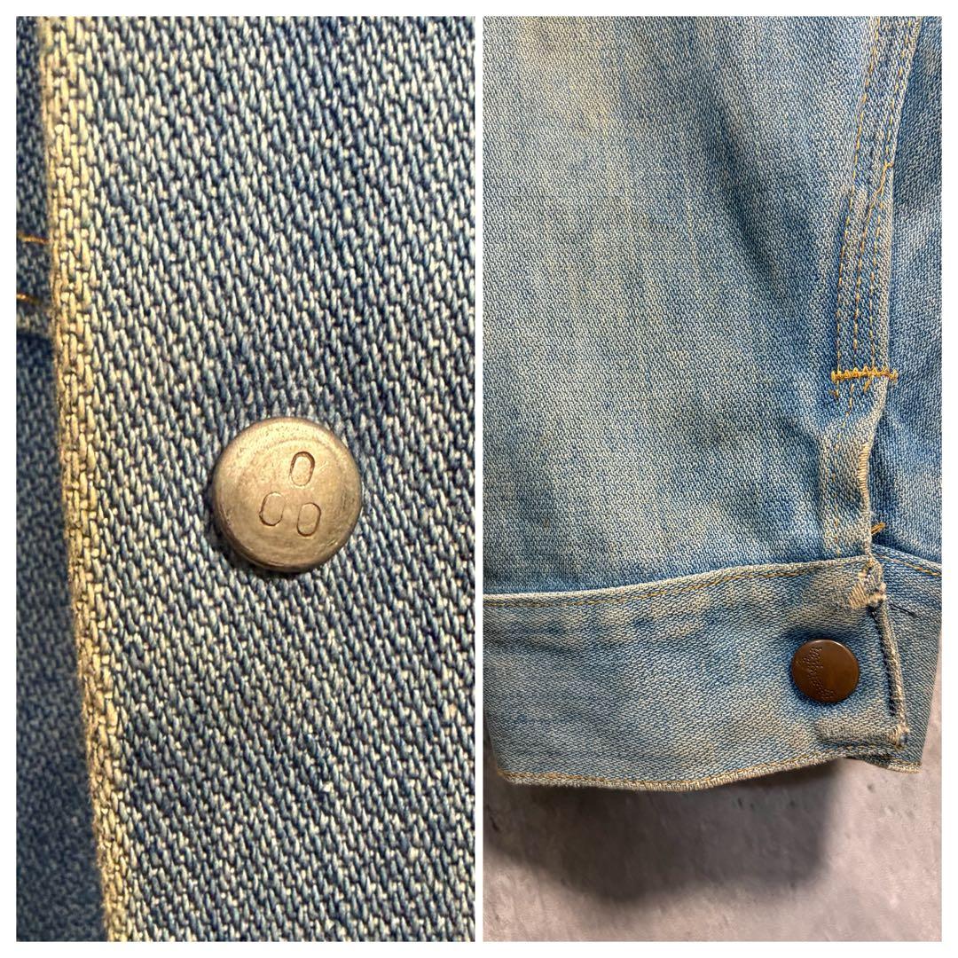 Wrangler USA製126MJデニムジャケット80s三角タグ雰囲気系ボロ - メルカリ