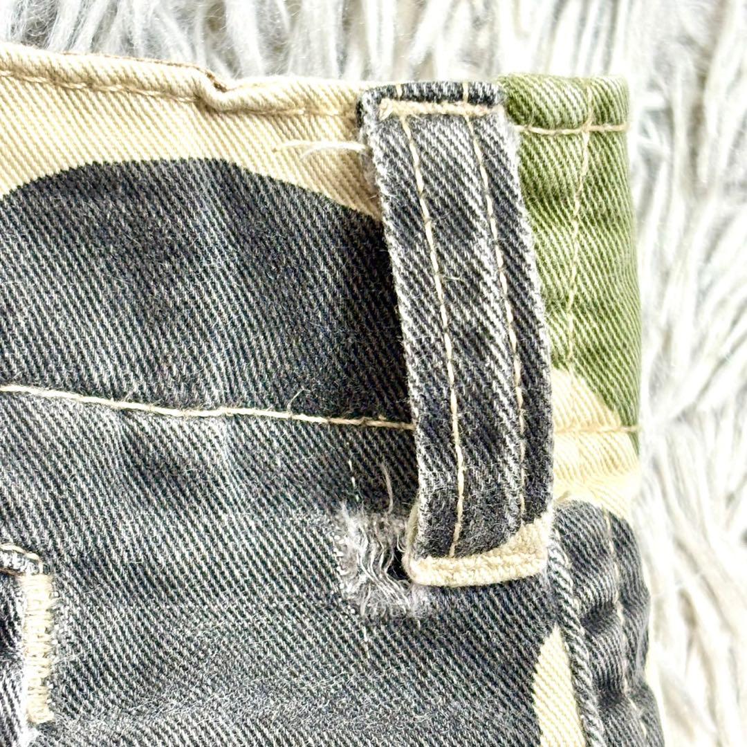 初期 Supreme カモ柄カーゴーショーツ \"ダックカモ\" ３４サイズ