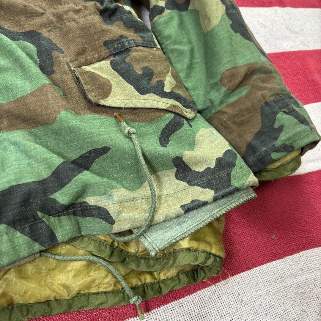 U.S.ARMYM-65FIELD JACKET ウッドランドカモ ライナー付き - メルカリ