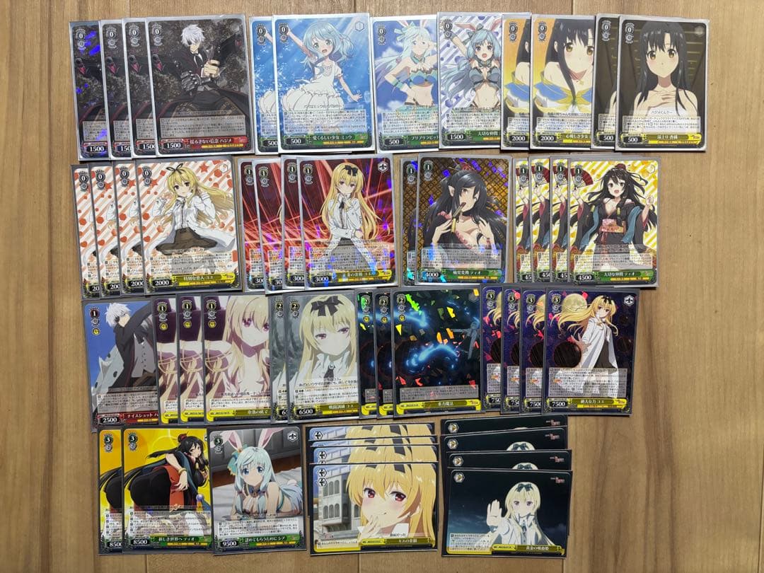 ヴァイスシュヴァルツ ありふれた職業で世界最強 デッキ スリーブ付き