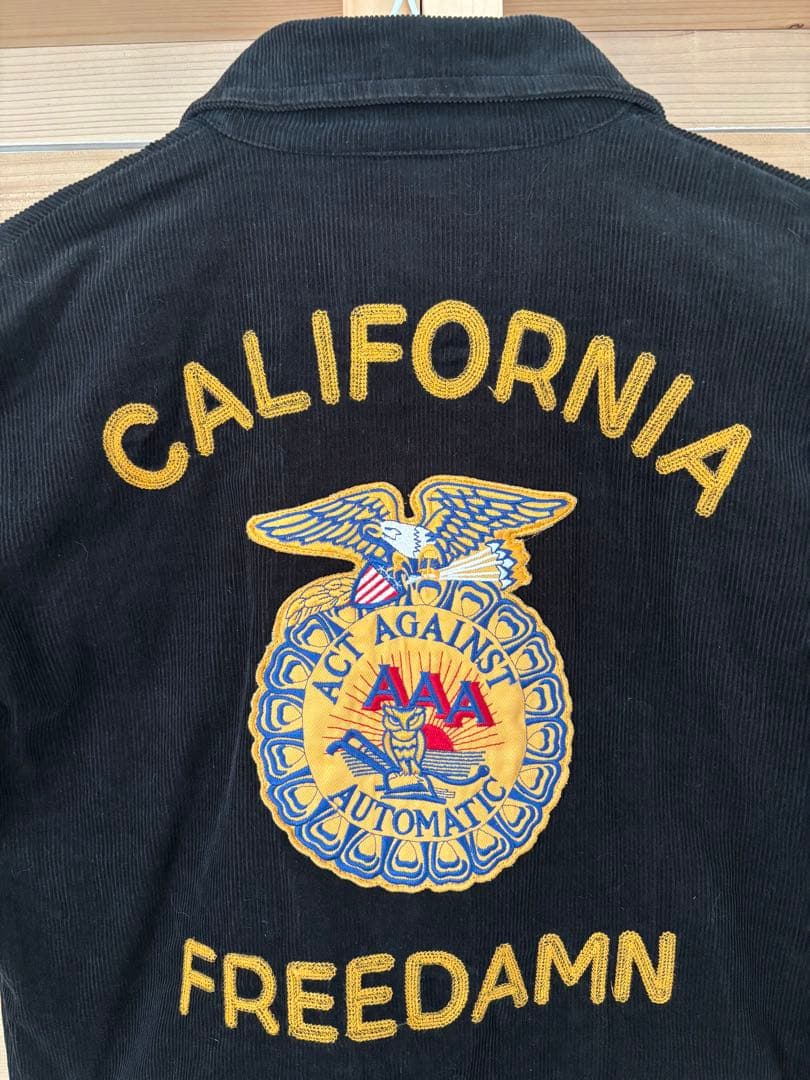 FFAジャケット カリフォルニア ブラック AAA