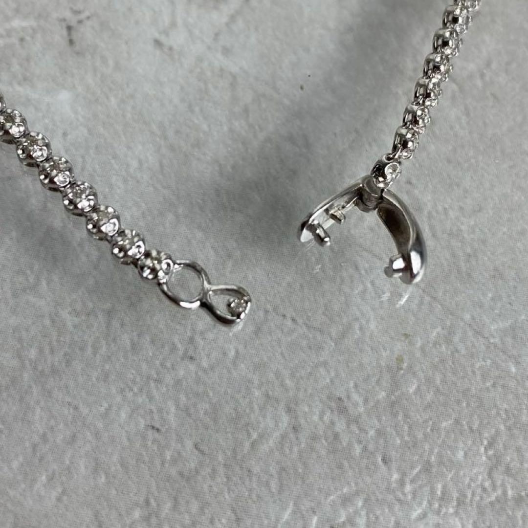 ダイヤモンド 1.00ct SV925 ネックレス テニスネックレス